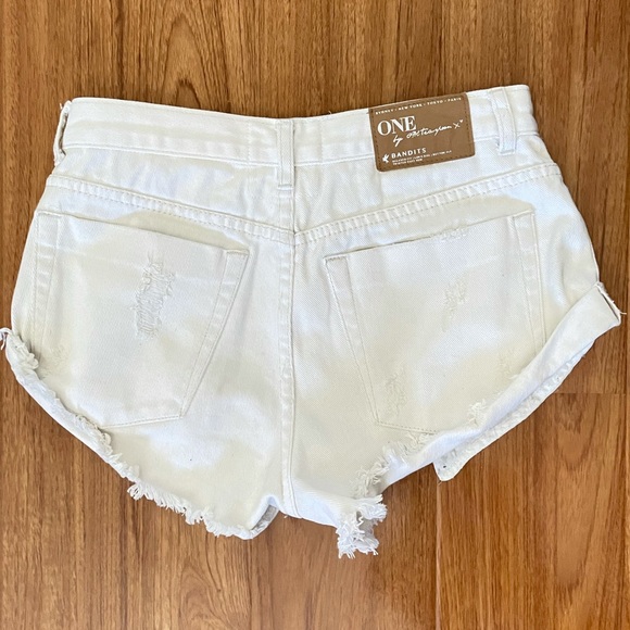 One Teaspoon Denim Bandit Shorts - Picture 3 of 11